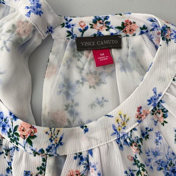 Vince Camuto Floral Print Blouse - Picture 5 of 6